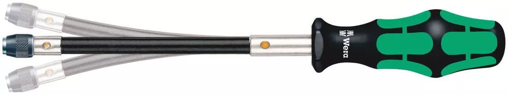 Wera Tools - 392 Bitholding screwdriver with flexible shaft, 1/4" x 177 mm