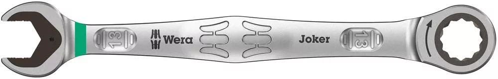 Wera Tools - 6000 Joker Ratcheting combination wrenches, 13 x 177 mm