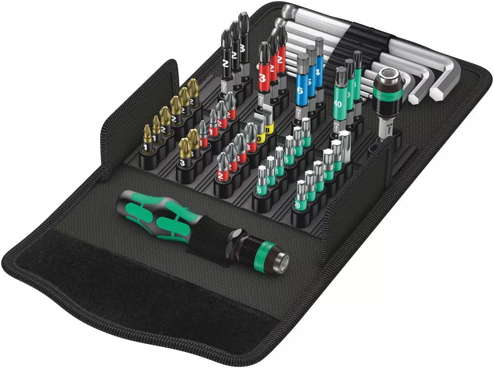 Wera Tools - Kraftform Kompakt 100, 52pieces