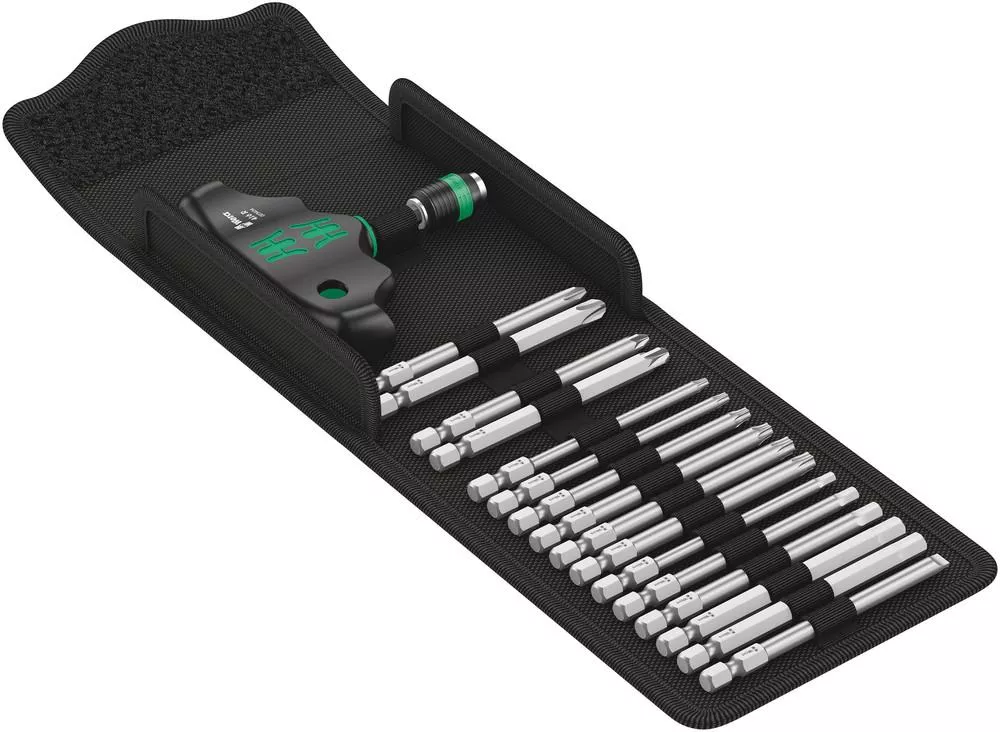 Wera Tools - Kraftform Kompakt 400, 17pieces