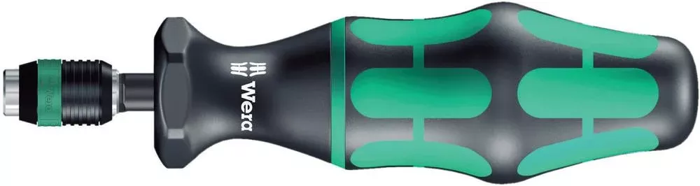 Wera Tools - Series 7400 Kraftform pre-set, adjustable torque screwdrivers (0.3-3.0 Nm) with Rapidaptor quick-release chuck, handle size 105 mm, art. no. 7460 x 0.3 N m