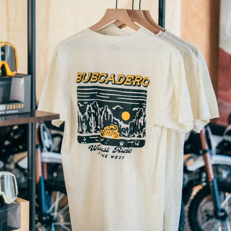 ‘Wildest Ride’ Natural Lightweight Soft Tee