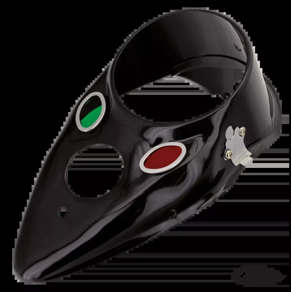 window and frame, red + green cateye for Harley-Davidson