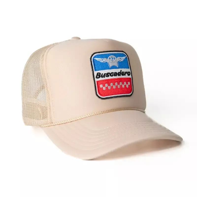 ‘Wings’ Foam Trucker Hat – Off White