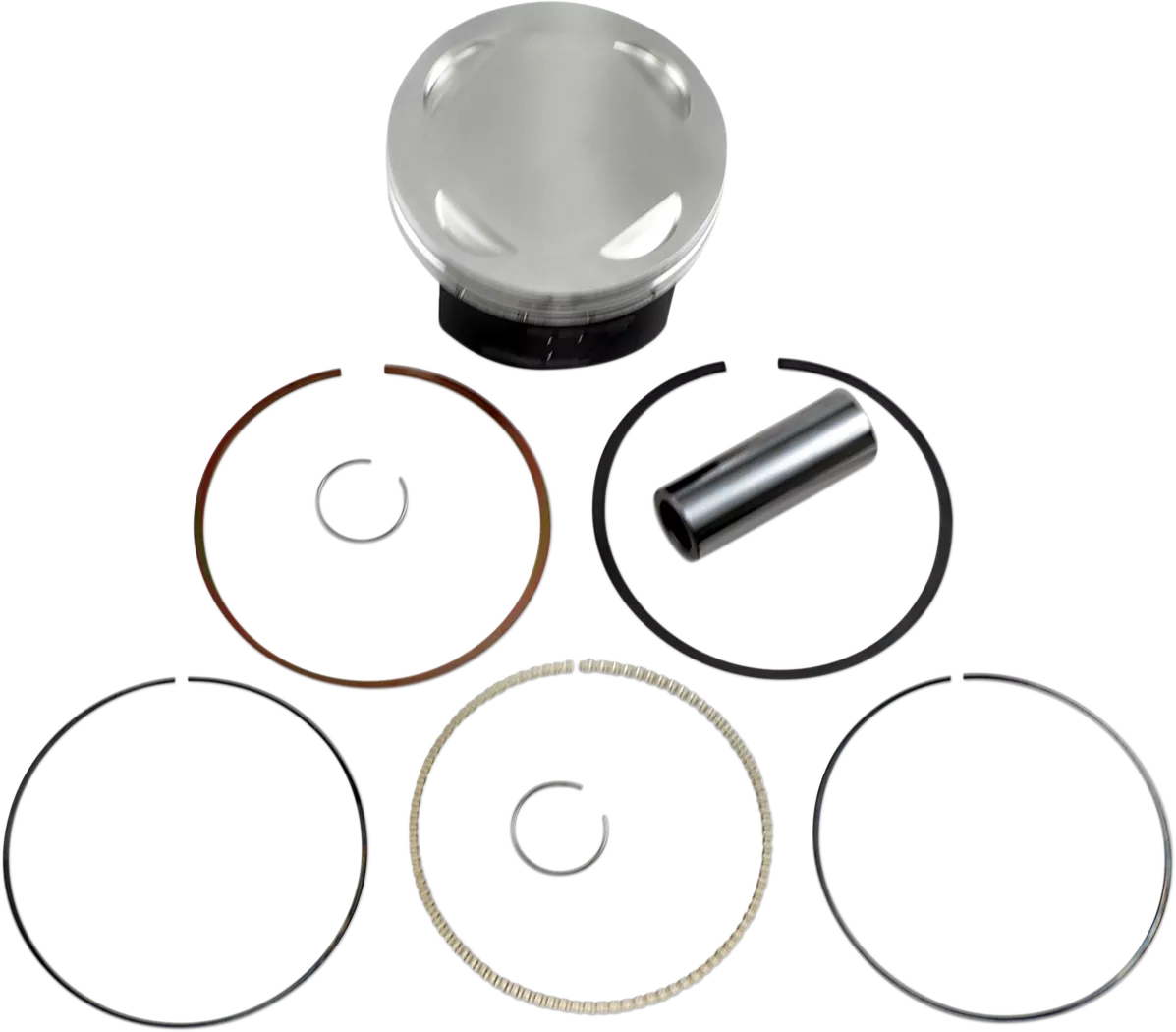 WiseCo Piston Kit 101.00 mm for Honda Engines - Part 4989M10100