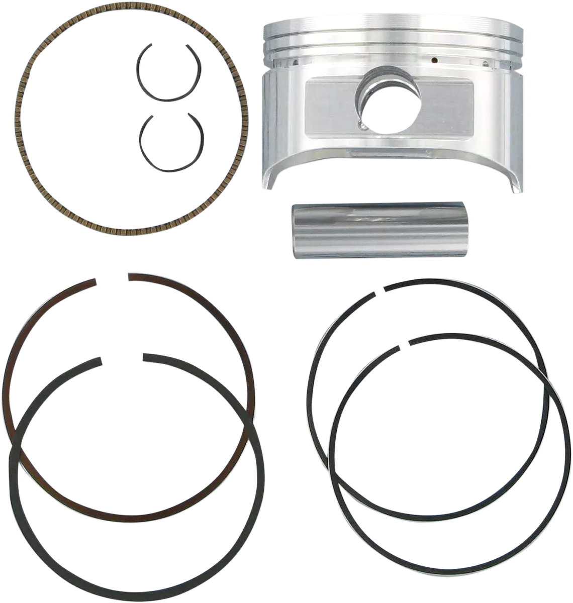 Wiseco Piston Kit - 86.00 Mm For Honda Engines * Part Number 4606M08600