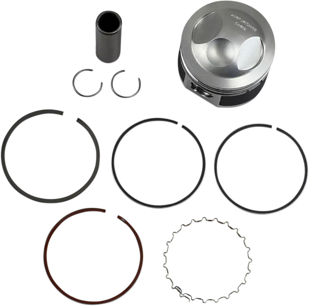 WISECO Piston Kit for Yamaha 40071M05400 * 54.00 mm 4-Stroke Engine Replacement