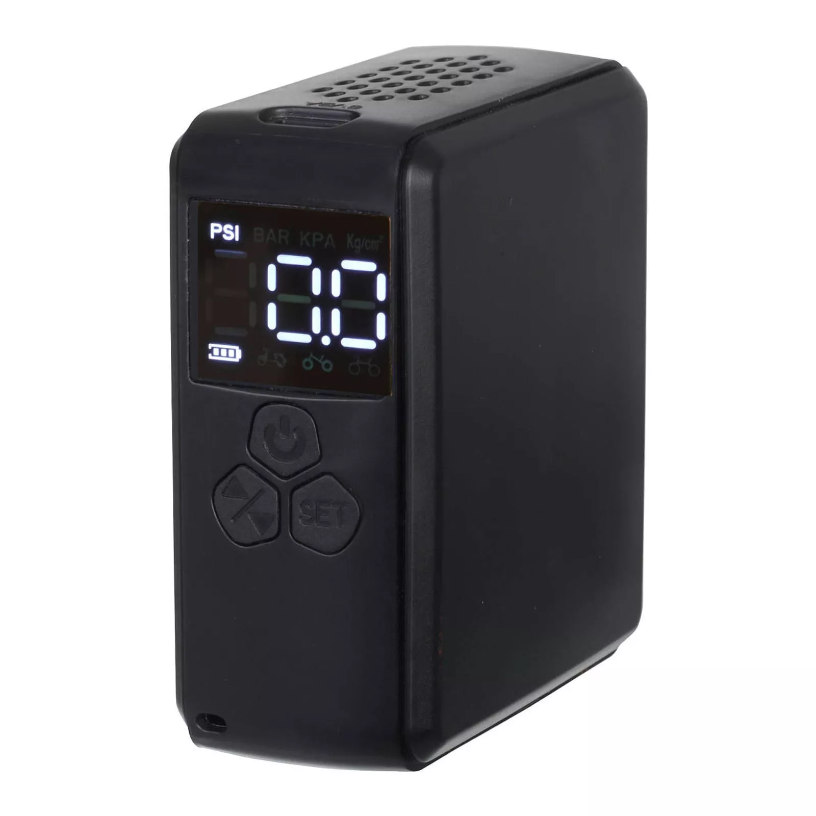 WMP Ultra Mini Air Pump - Portable Rechargable Tyre Pump (0-150psi)