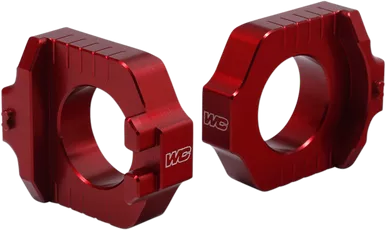 WORKS CONNECTION Elite Axle Block - Red 17-270