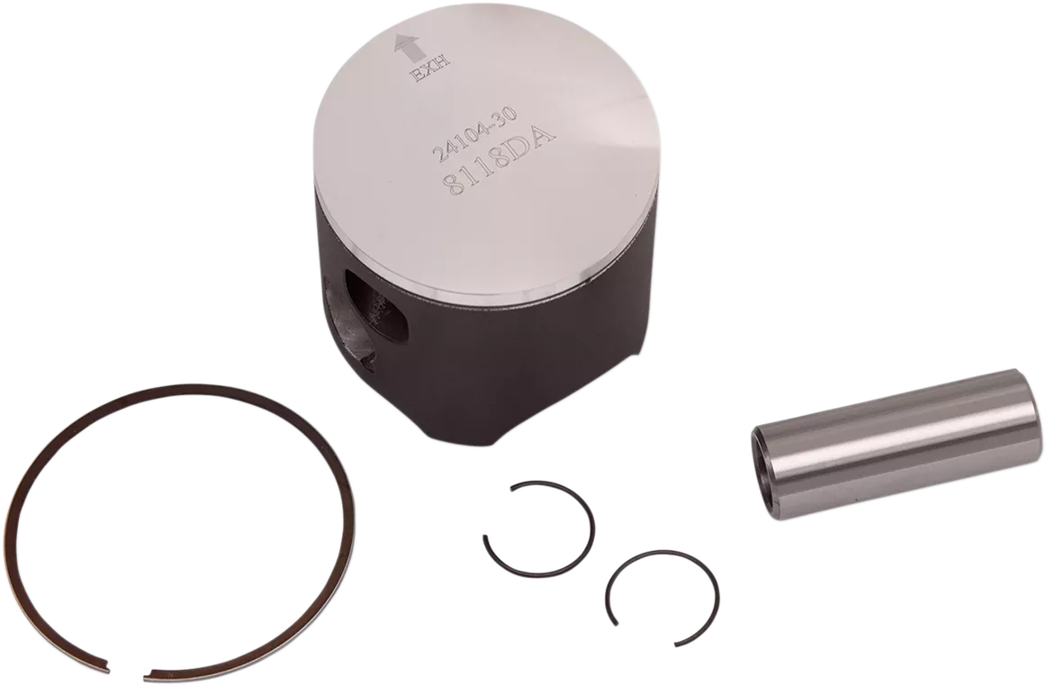 WOSSNER Piston Kit - 55.94 mm for Yamaha 8118DA | High-Performance Forged Aluminum Piston