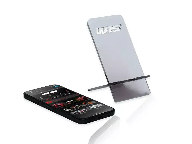 WRS DESKTOP MOBILE PHONE HOLDER SMOKED