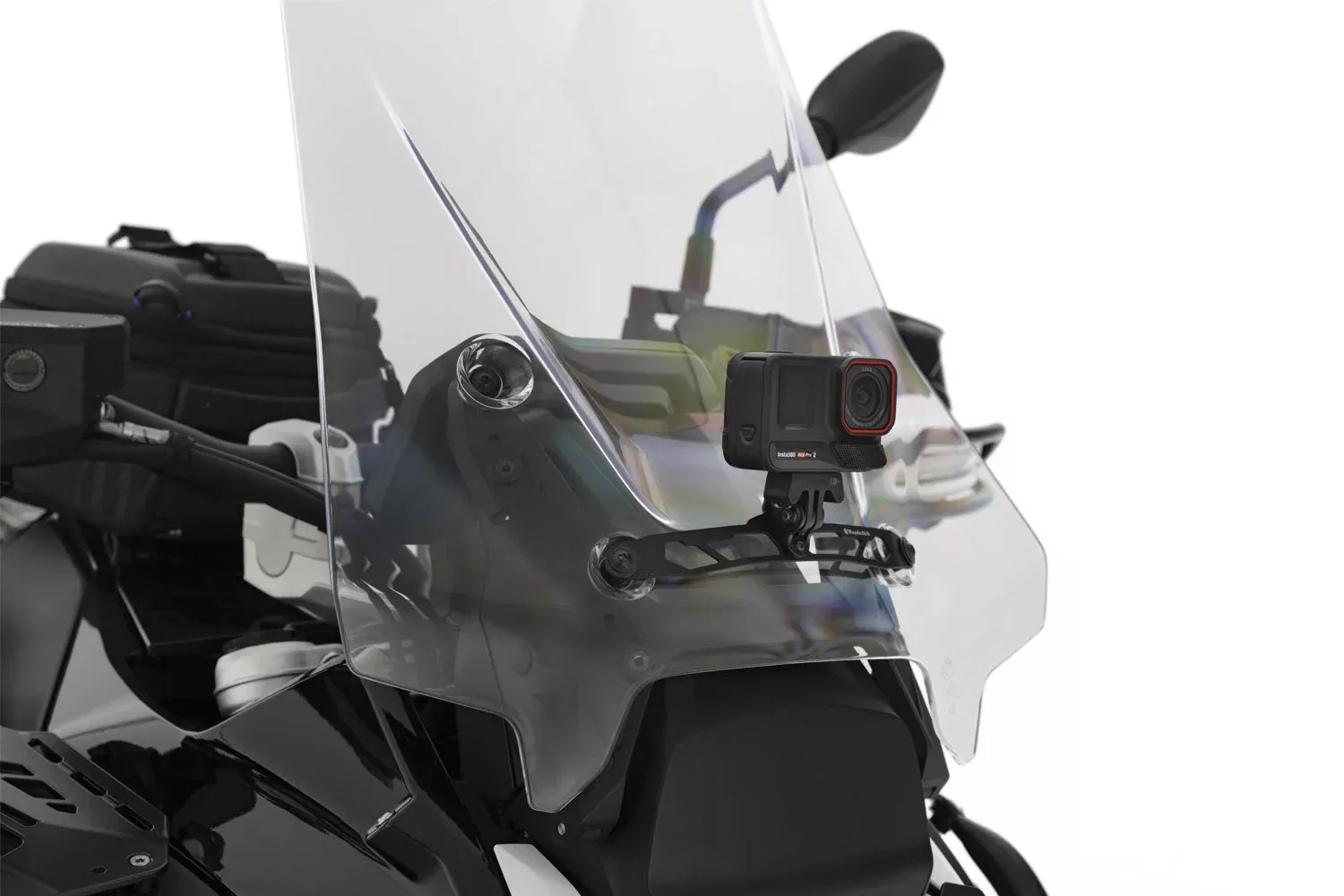 Wunderlich - Action Cam Mount for BMW R 1300 GS & GS ADV For OEM Tall Windscreen