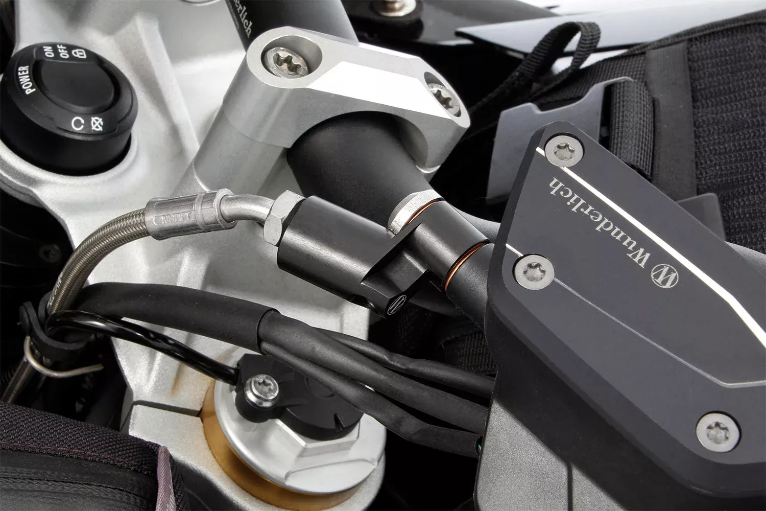 Wunderlich - Adapter For Extending The Brake Or Clutch Line for BMW R 1300 GS
