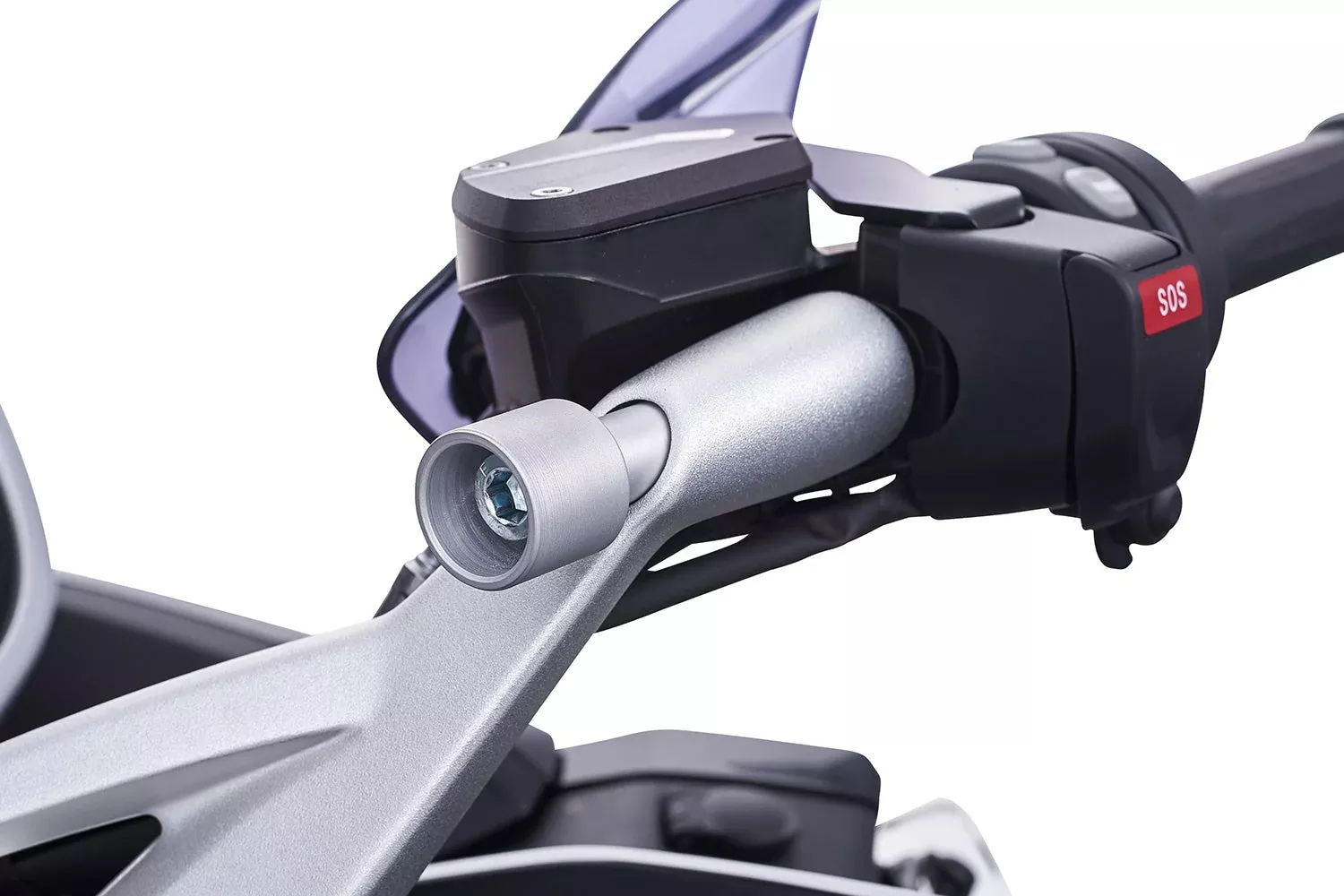 Wunderlich - Clip-On Handlebar Adapter For Smartphone Mount 22 mm for BMW K 1600 GT (2017-2021)