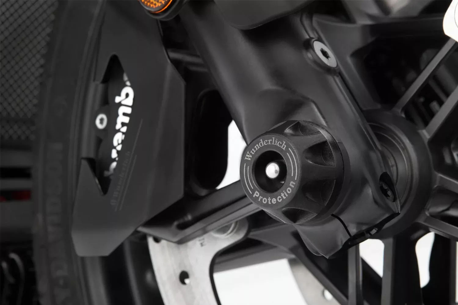 Wunderlich - “Doubleshock” Axle Protection Pads for Harley Pan America 1250