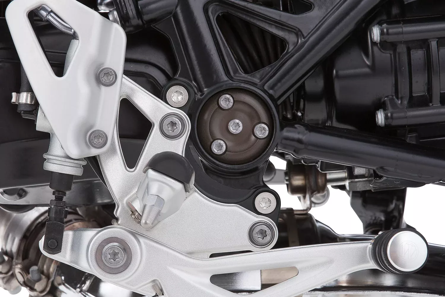 Wunderlich - Ergo Footrest Lowering Kit Rider for BMW R nineT (2017-)