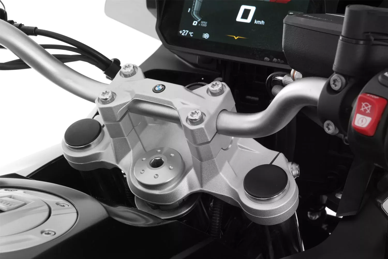 Wunderlich - “Ergo” Handlebar Riser For Models Without A OEM Sat Nav for BMW F 750 GS (2018-) / F 800 GS