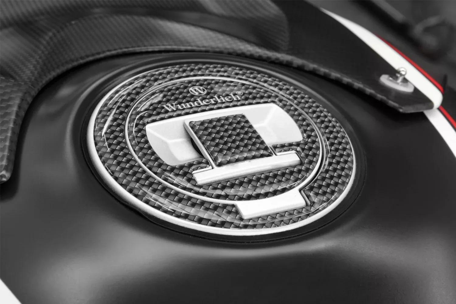 Wunderlich - Filler Cap Cover Carbon Look for BMW R 1200 R ( - 2010)