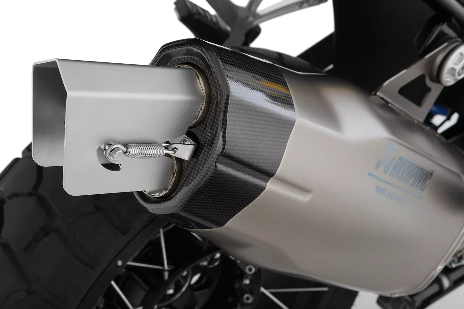 Wunderlich - Gonzzoo Exhaust Deflector For Akrapovic Sports Exhaust for BMW R 1250 GS