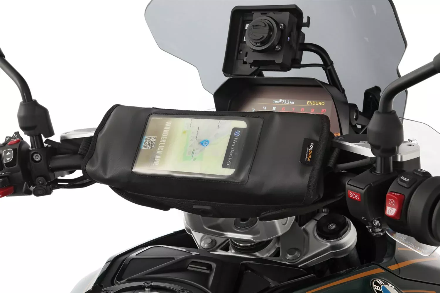 Wunderlich - Handlebar Bag Barbag Media Waterproof for BMW R 1300 GS