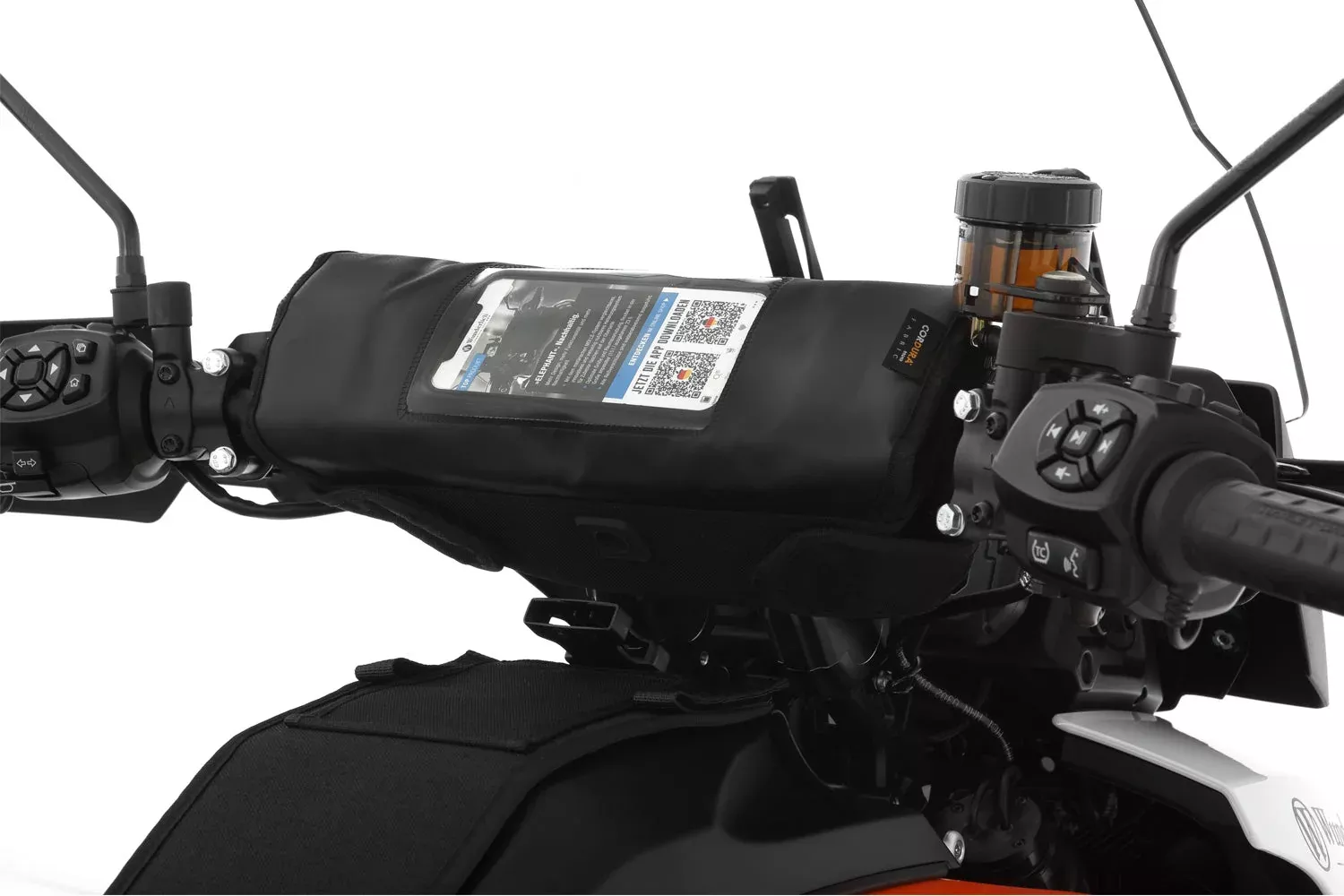 Wunderlich - Handlebar Bag Barbag Media – Waterproof for Harley Pan America 1250