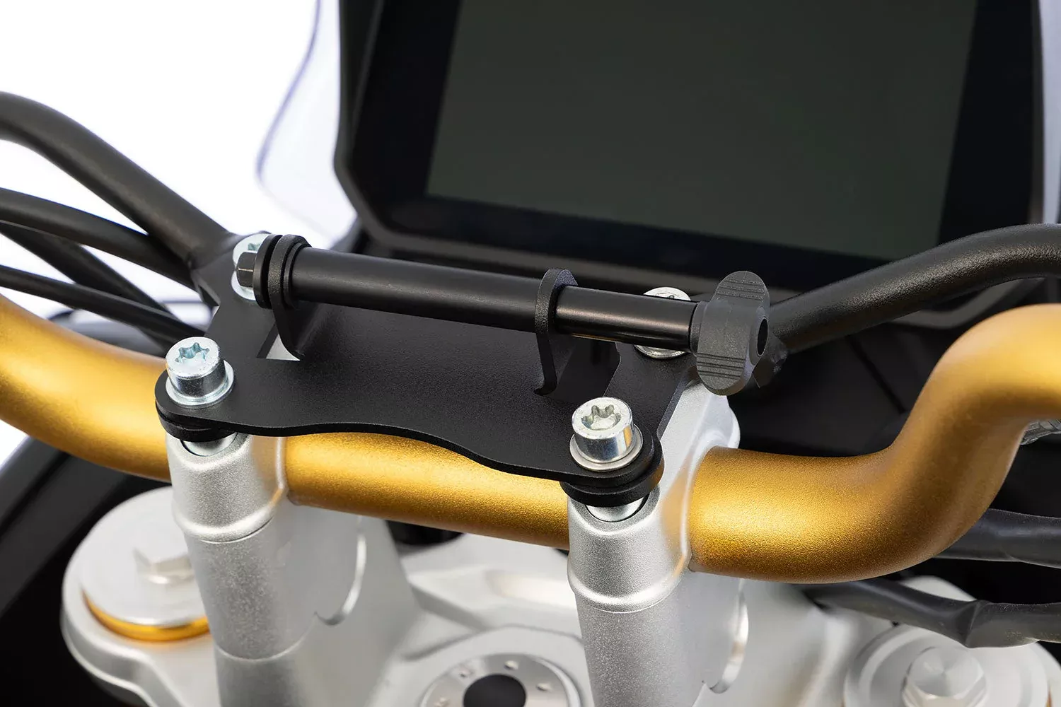Wunderlich - Handlebar Clamp Device Carrier for F 450 GS