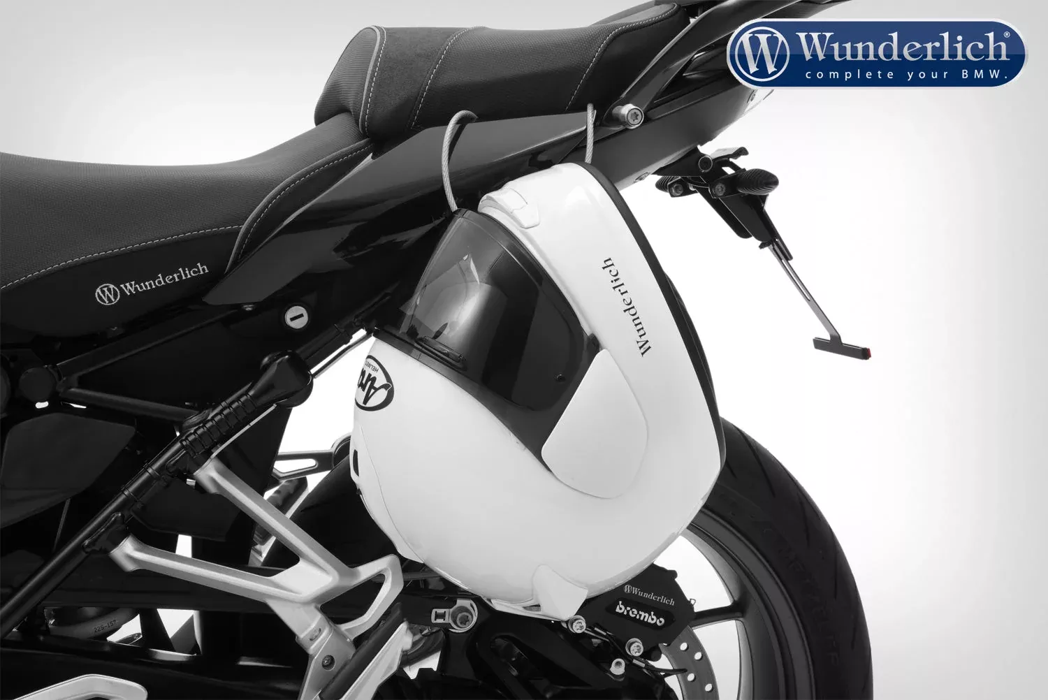 Wunderlich - Helmet Anti-Theft Protection Helm-Lock for BMW R 1250 R (2019-2022)