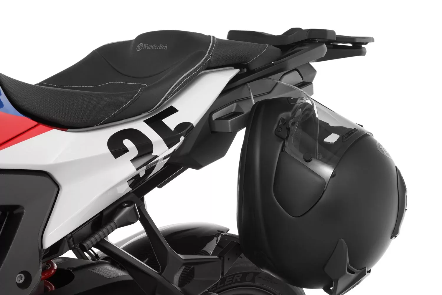 Wunderlich - Helmet Anti-Theft System Helm-Lock for BMW S 1000 XR (2020-2023) / M 1000 XR