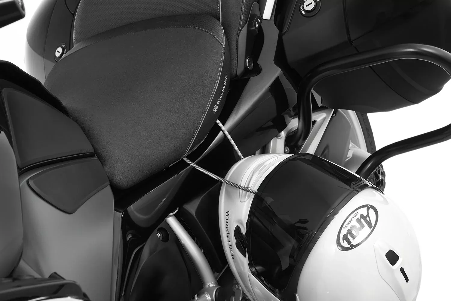 Wunderlich - Helmlock Helmet Anti-Theft Protection for BMW R 1250 RT ( - 2020)