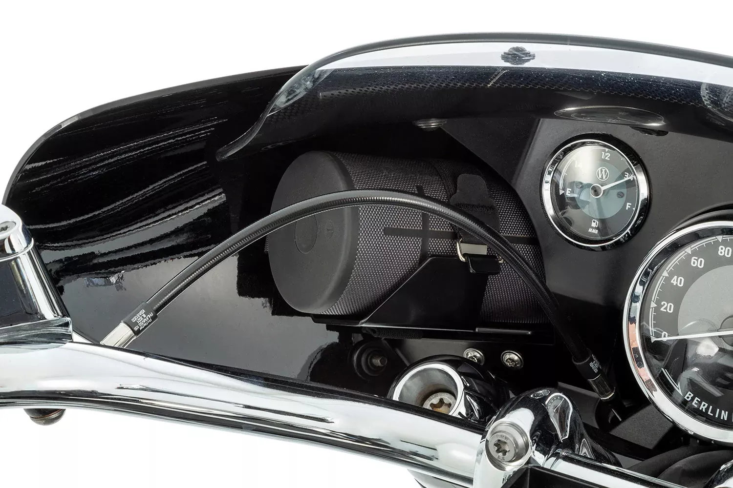 Wunderlich - Highway Cockpit Fairing Loudspeaker/Bottle Holder for BMW R 18 (2020- )