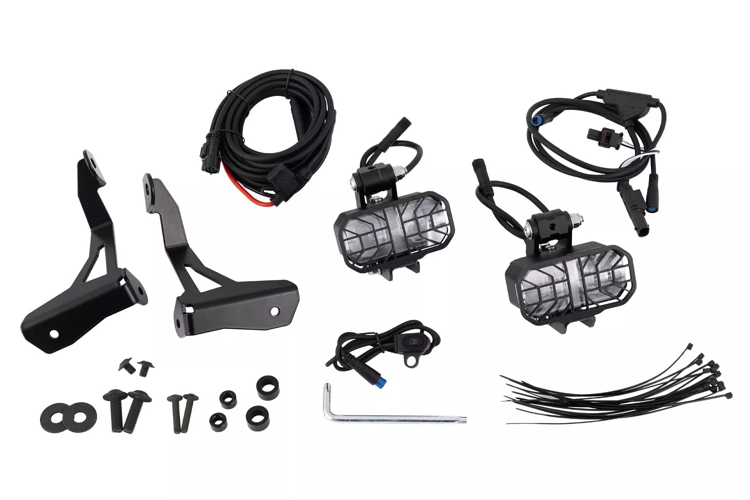 Wunderlich - Led Auxiliary Lights Microflooter 3.0 for BMW R 12