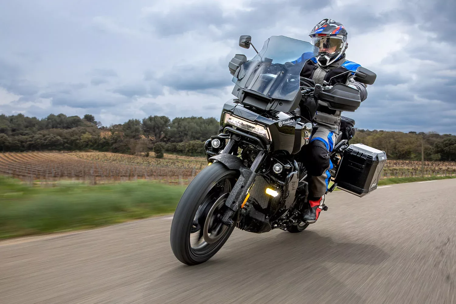 Wunderlich - Marathon Windshield With Windshield Reinforcement