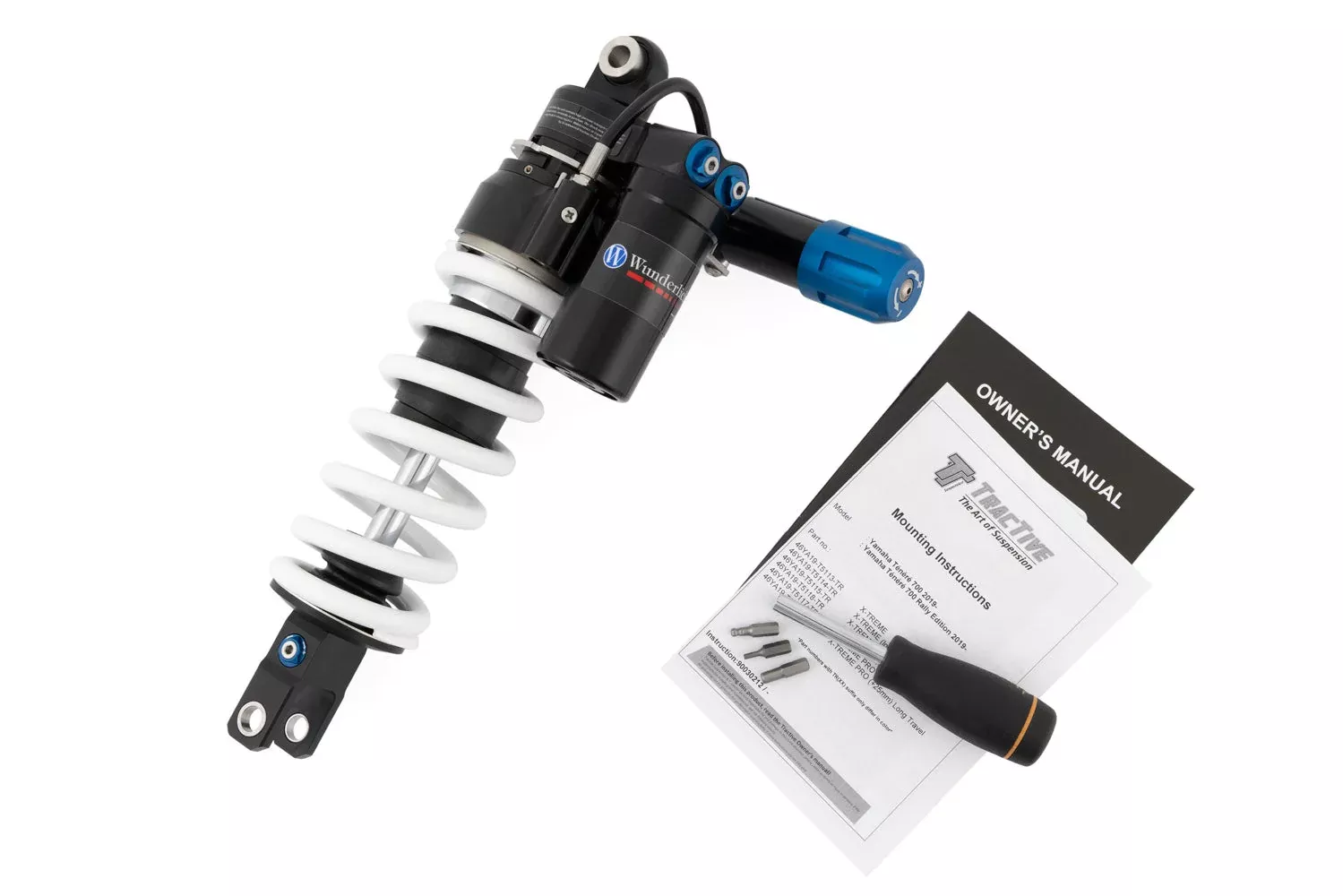 Wunderlich - Suspension Shock Absorber S4 + HPA (Low -25mm)