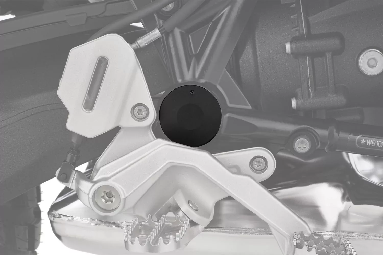Wunderlich - Swingarm Pivot Cover Classic Design for BMW R nineT (2014 - 2016)
