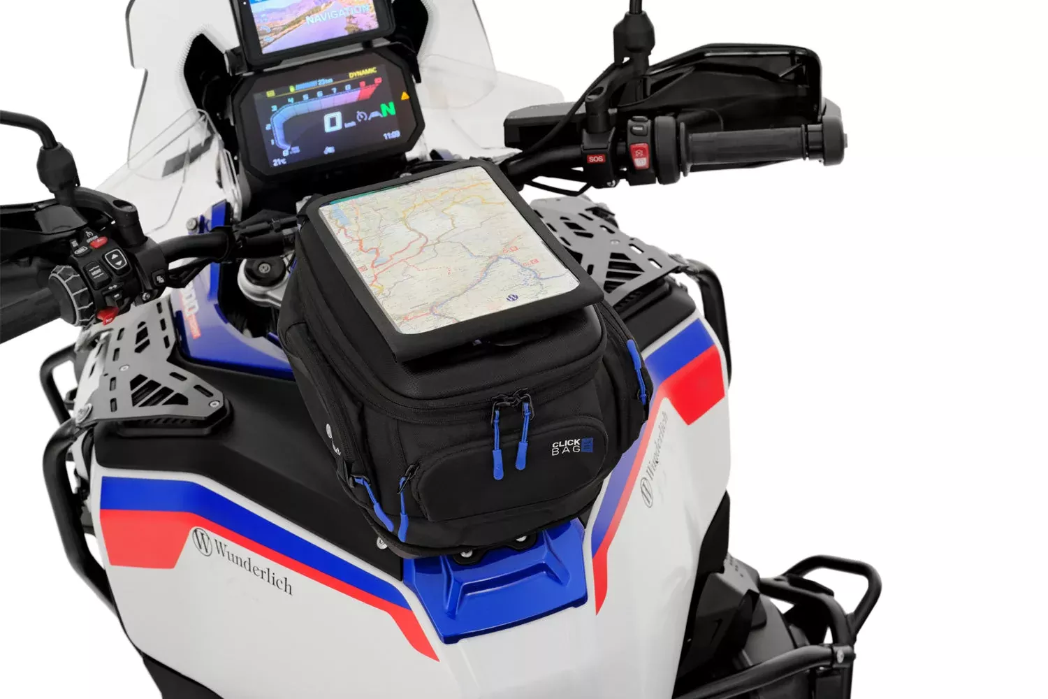 Wunderlich - Tablet & Map Case For Click Bag - DIN A4 for BMW G 310 R