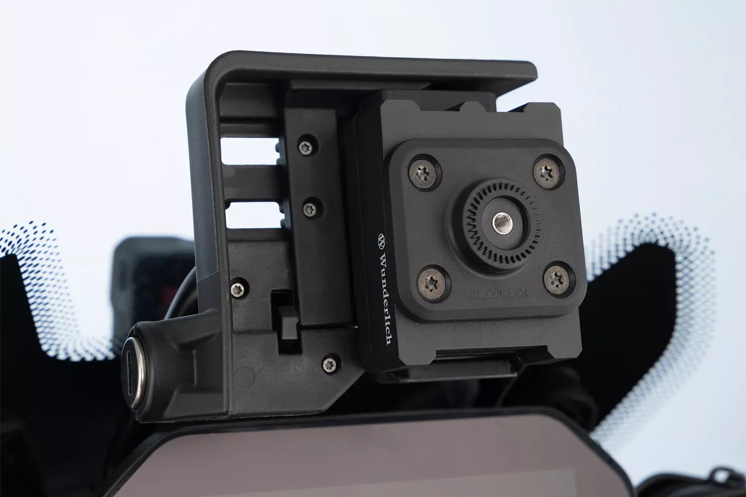 Wunderlich - USB Charging Box With Quad Lock Adapter - fits all BMW models with Navigator V, VI