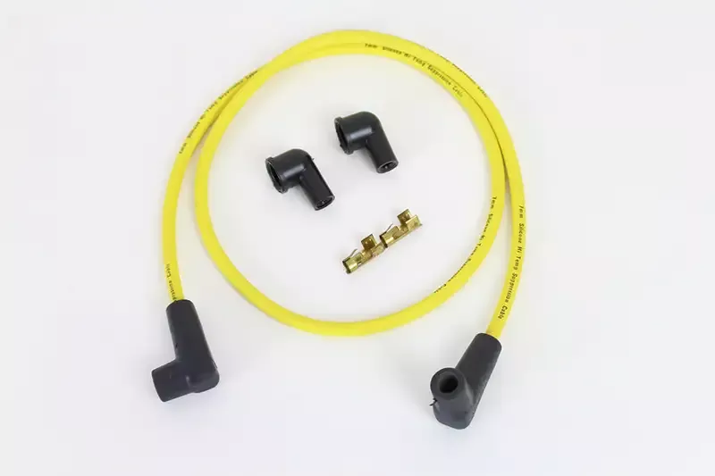 Yellow Suppression Core 7mm Spark Plug Wire Kit