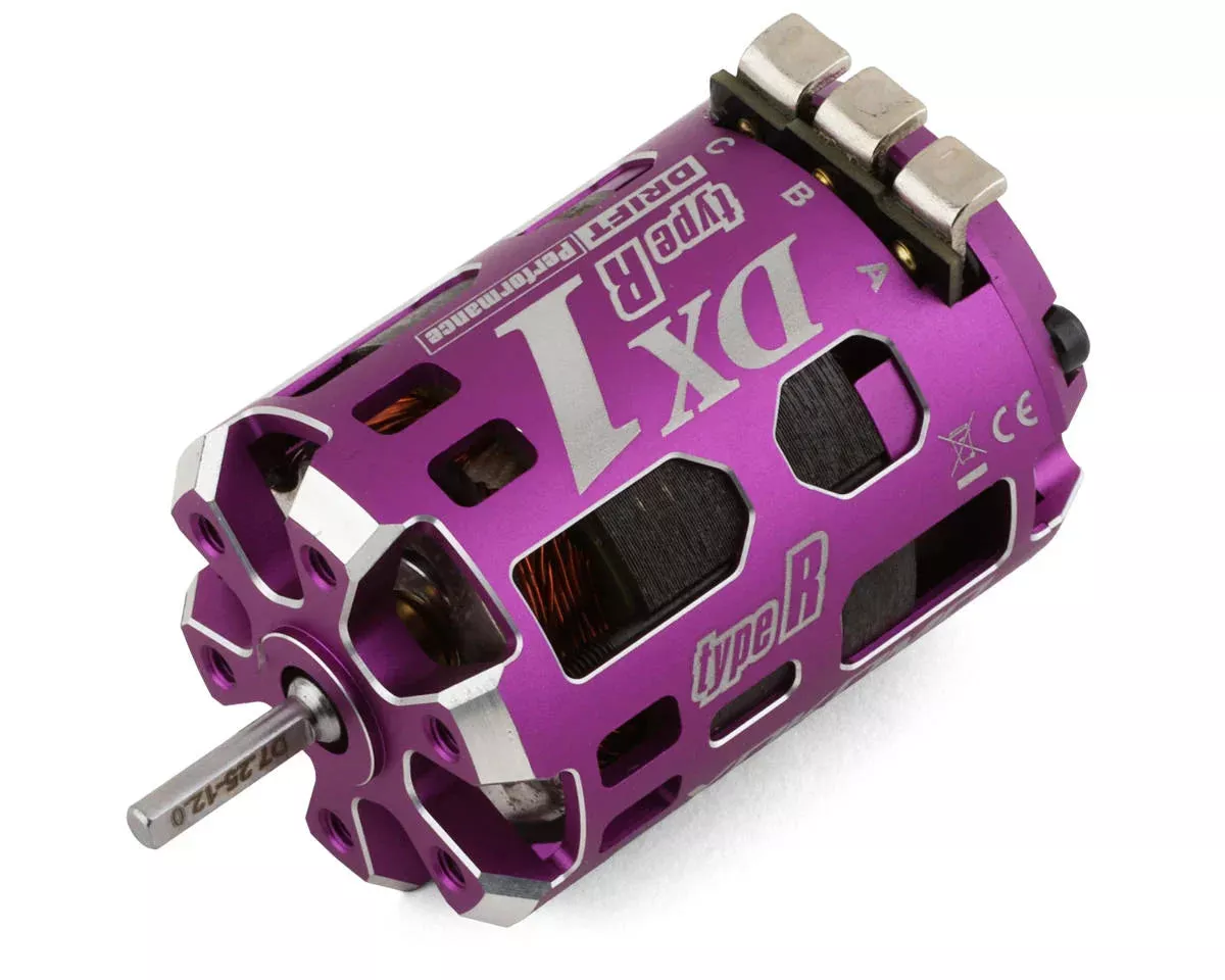 Yokomo Drift Performance DX1 "R" Brushless Motor (10.5T) (Purple) - YOKRPM-DX105RP