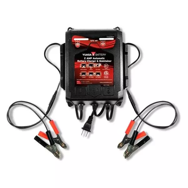 Yuasa - Battery Charger & Maintainer Automatic 2A-YUA2AMPCH
