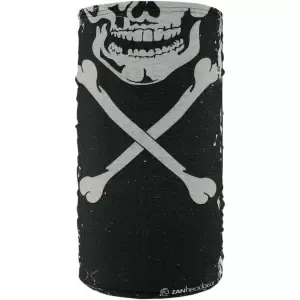 Zan HeadgearMotorcycle choker motley tube lined skull-x