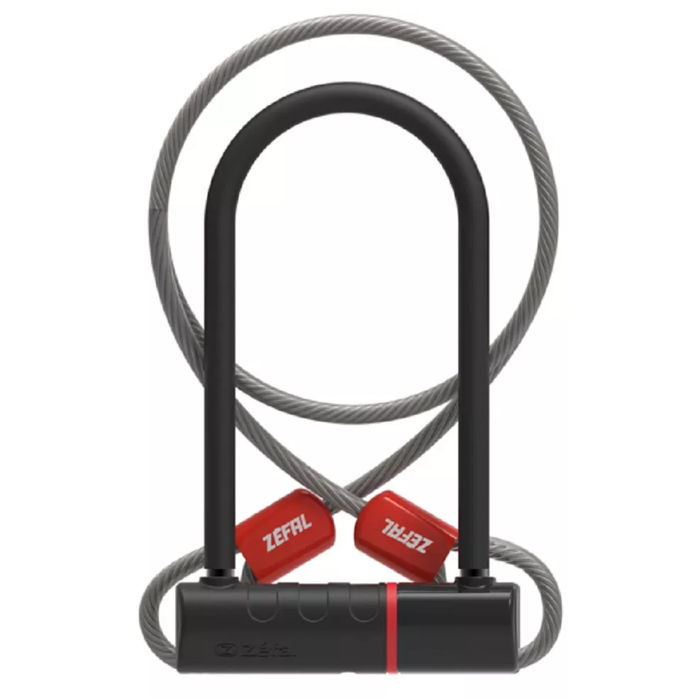 ZEFAL K-TRAZ U11 CABLE bike lock - black