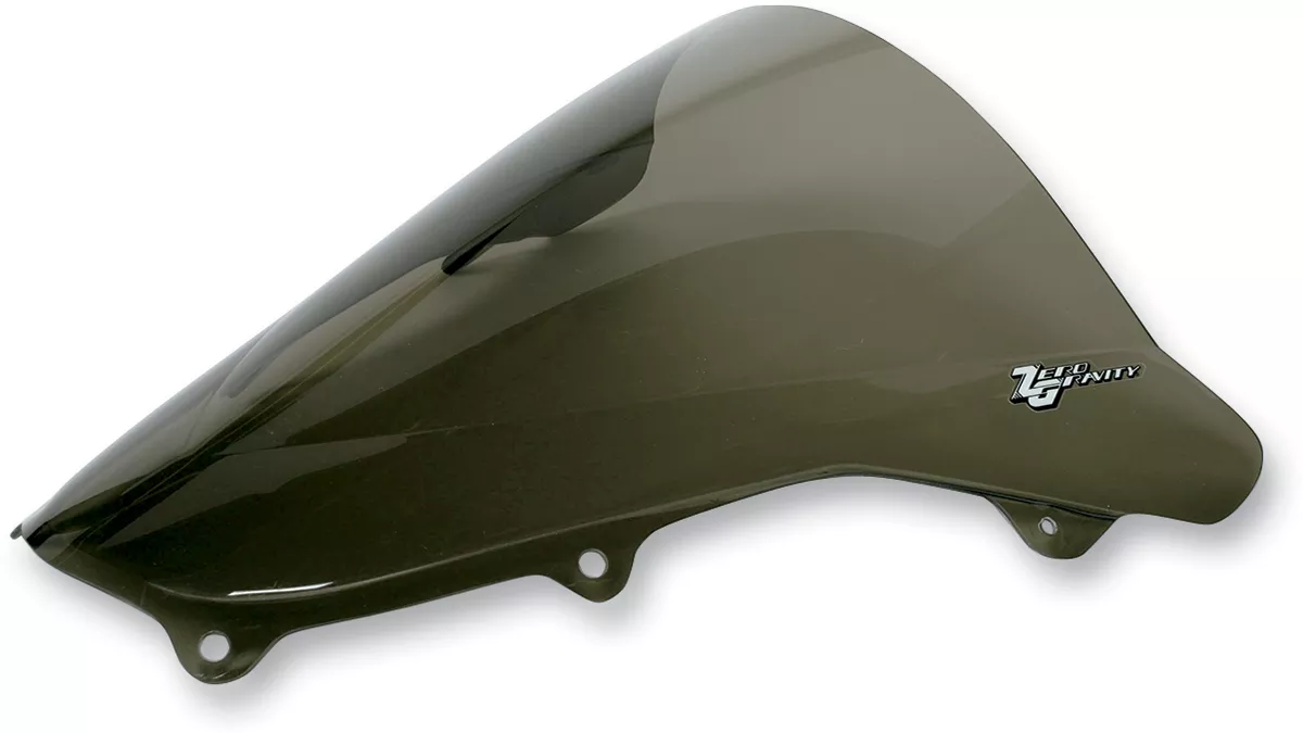 ZERO GRAVITY Double Bubble Windscreen - Smoke for Suzuki SV650/1000 (Part #16-157-02)