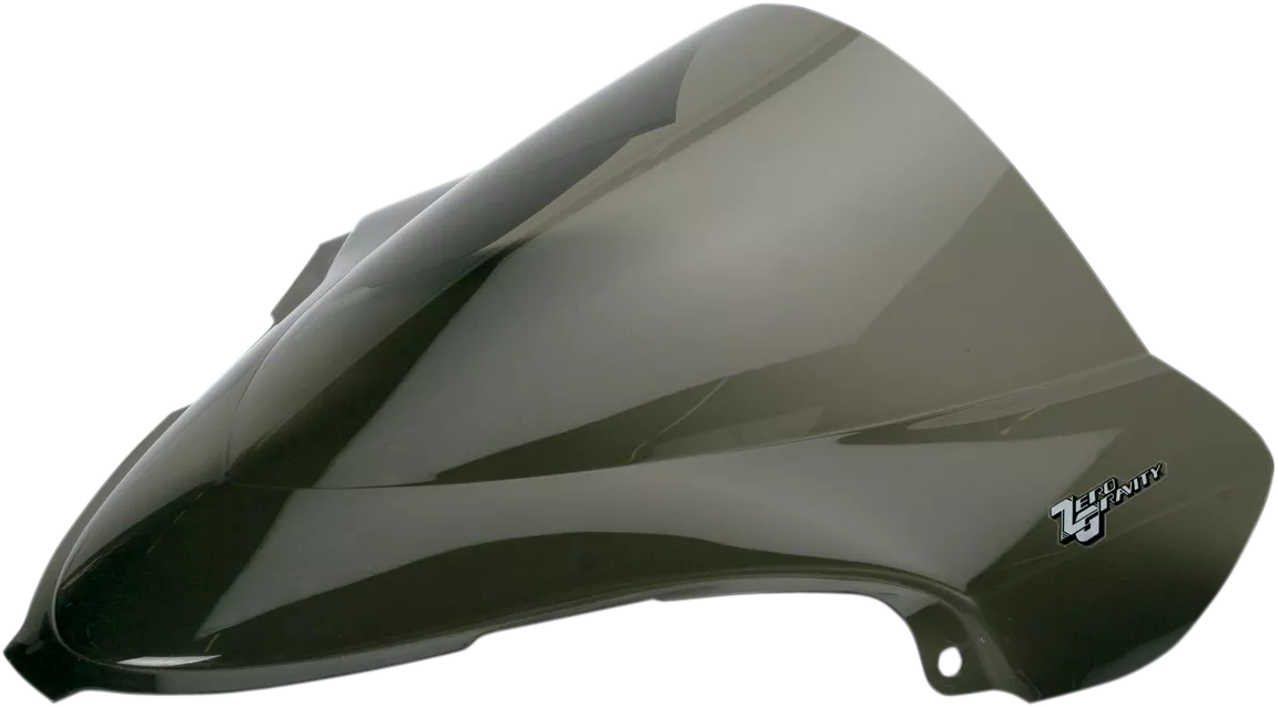 ZERO GRAVITY Double Bubble Windscreen for Suzuki GSXR 2013-2016 * Smoke Finish (Part #16-133-02)